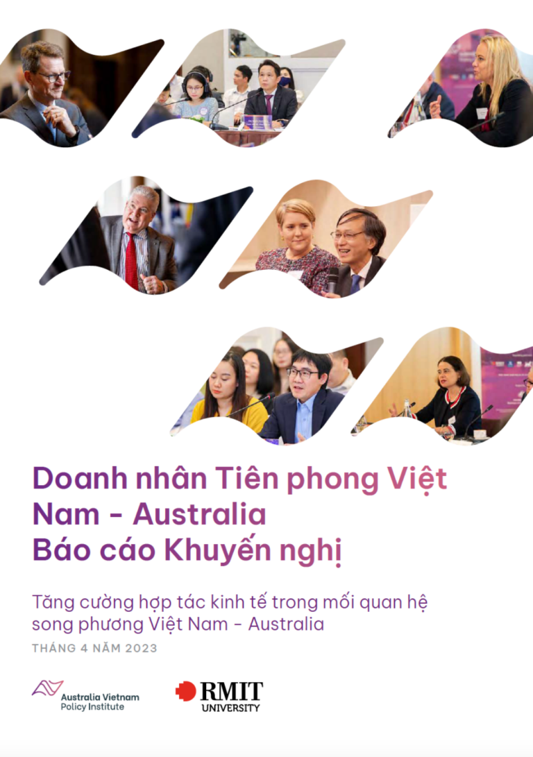 The Australia-Vietnam Business Champions Recommendation Report (Vietnamese Version)