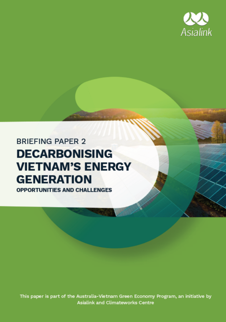 Decarbonising Vietnam’s Energy Generation: Opportunities and Challenges